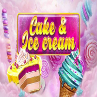 cake and ice cream